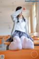 Coser@稚乖画册 Vol.005: 03 JK (71 photos + 12 videos) P32 No.8e4efb