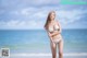 Beautiful Noree Key Wijitra shows hot body in the sea with white bikini (19 photos) P13 No.d5d365