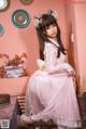 Coser@蠢沫沫 (chunmomo) Vol.043: 粉透明女仆 (34 photos) P18 No.ee26dc